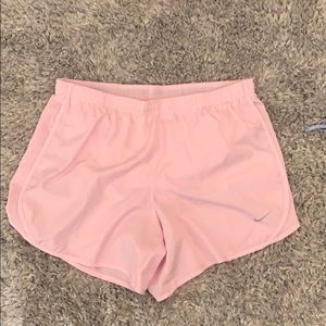 Girls Nike dri-fit shorts.